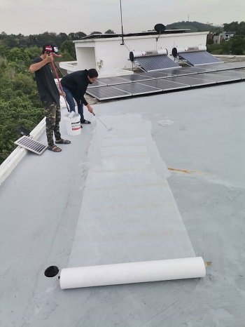 roof leak repair waterprofing membrane